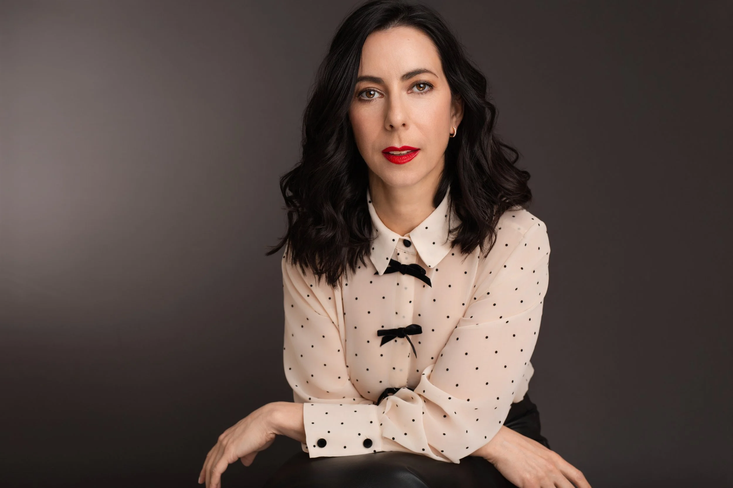 Authentic studio headshots in Vancouver featuring an actress.