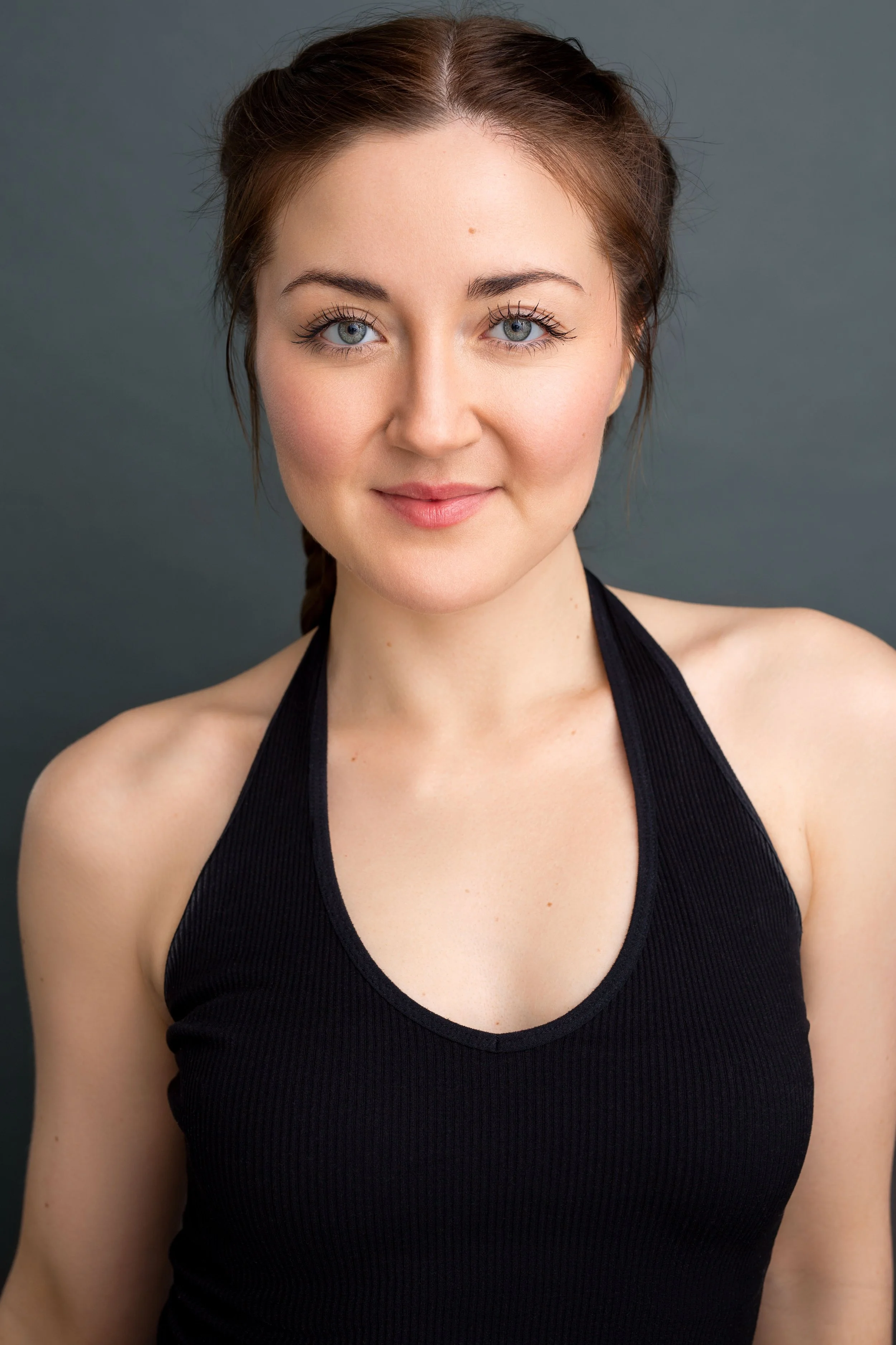 Confident actor headshot from Vancouver photoshoot for casting