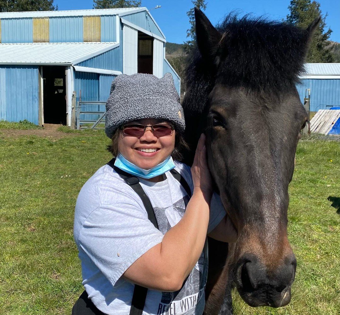 #newhome #SOLD Congratulations to Daisy and Trausti on their new partnership!! Trausti was our first ever Icelandic cross, but quickly won us over with his fun gaits, attitude and sweet nature. He seems to have found his dream home and we are so happ