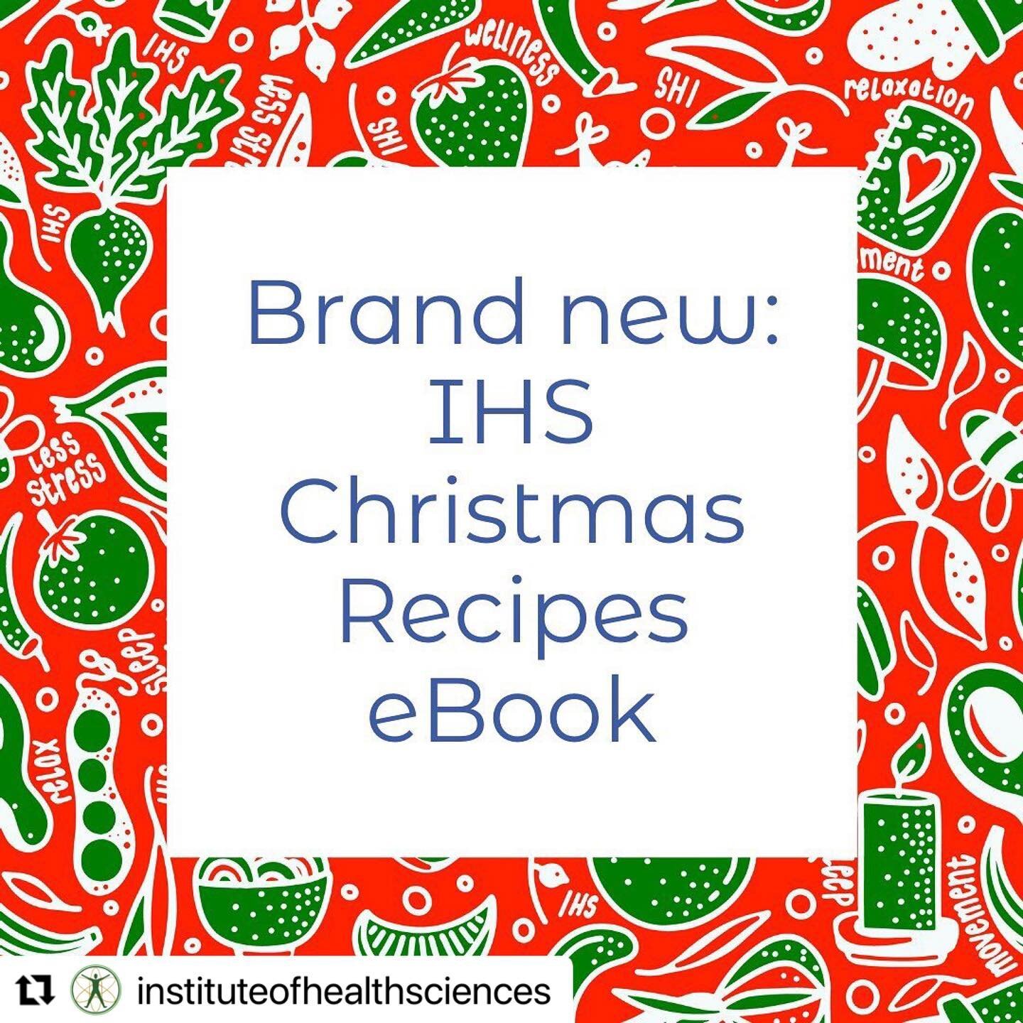 Presenting Institute of Health Sciences New Christmas Recipes eBook where you can find plenty of food inspirations for this winter season including one my recipes ➡️ all delivered in one eBook📖🎄🎅🏻⁣
⁣
I can&rsquo;t wait to try out what my colleagu