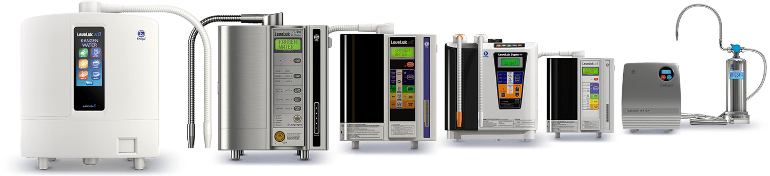 These are the powerful, sleek and easy to use machines that produce Kangen Water®. They are medical grade. devices used in many hospitals and wellness centres around the world. They require light maintenance but can last a lifetime. A one time inves…
