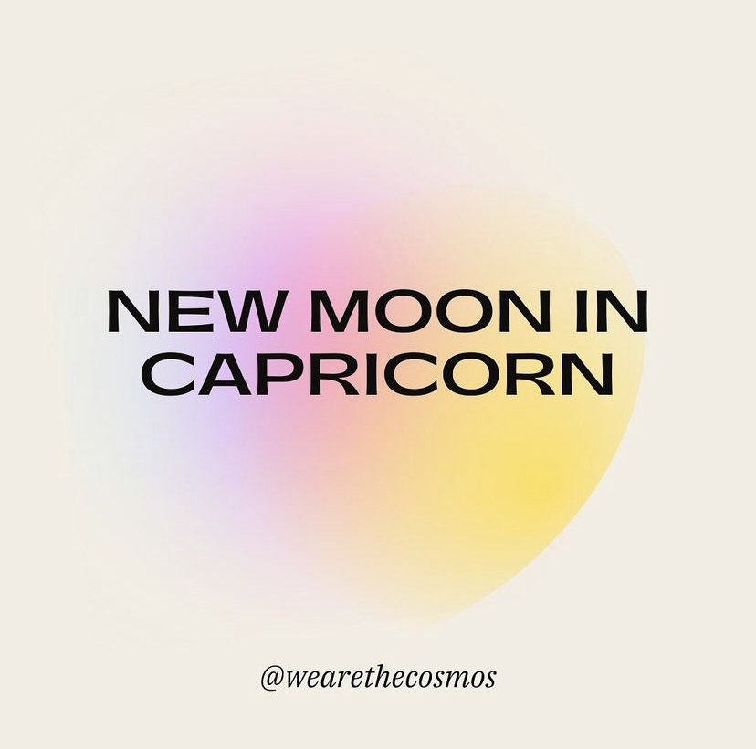 NEW MOON IN CAPRICORN | JAN 2