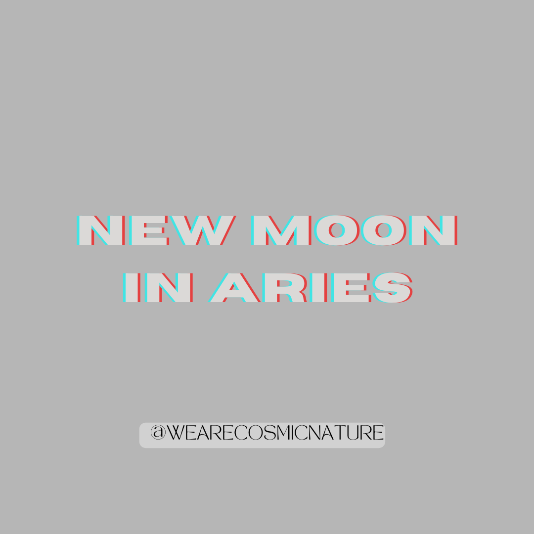 NEW MOON IN ARIES| APR 1