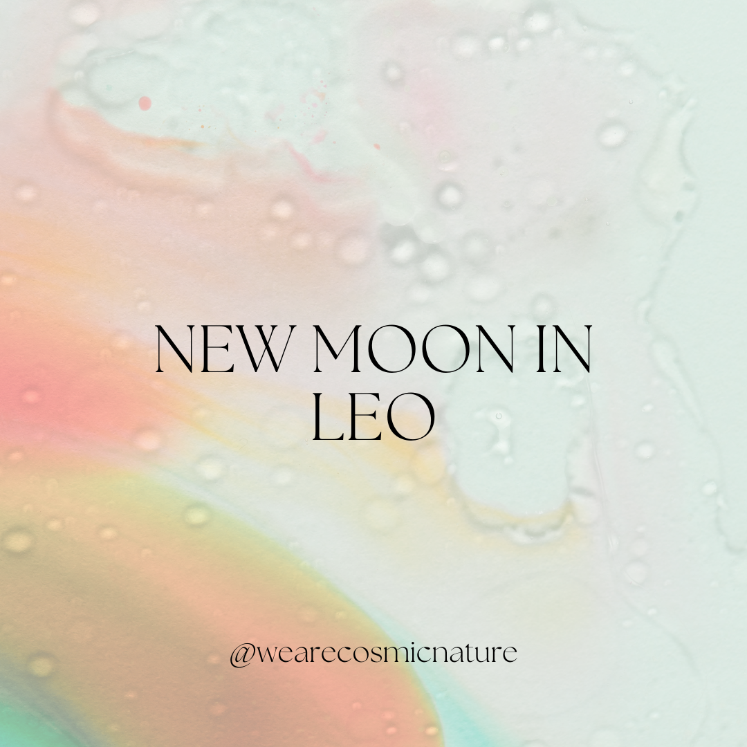 NEW MOON IN LEO| JUL 28