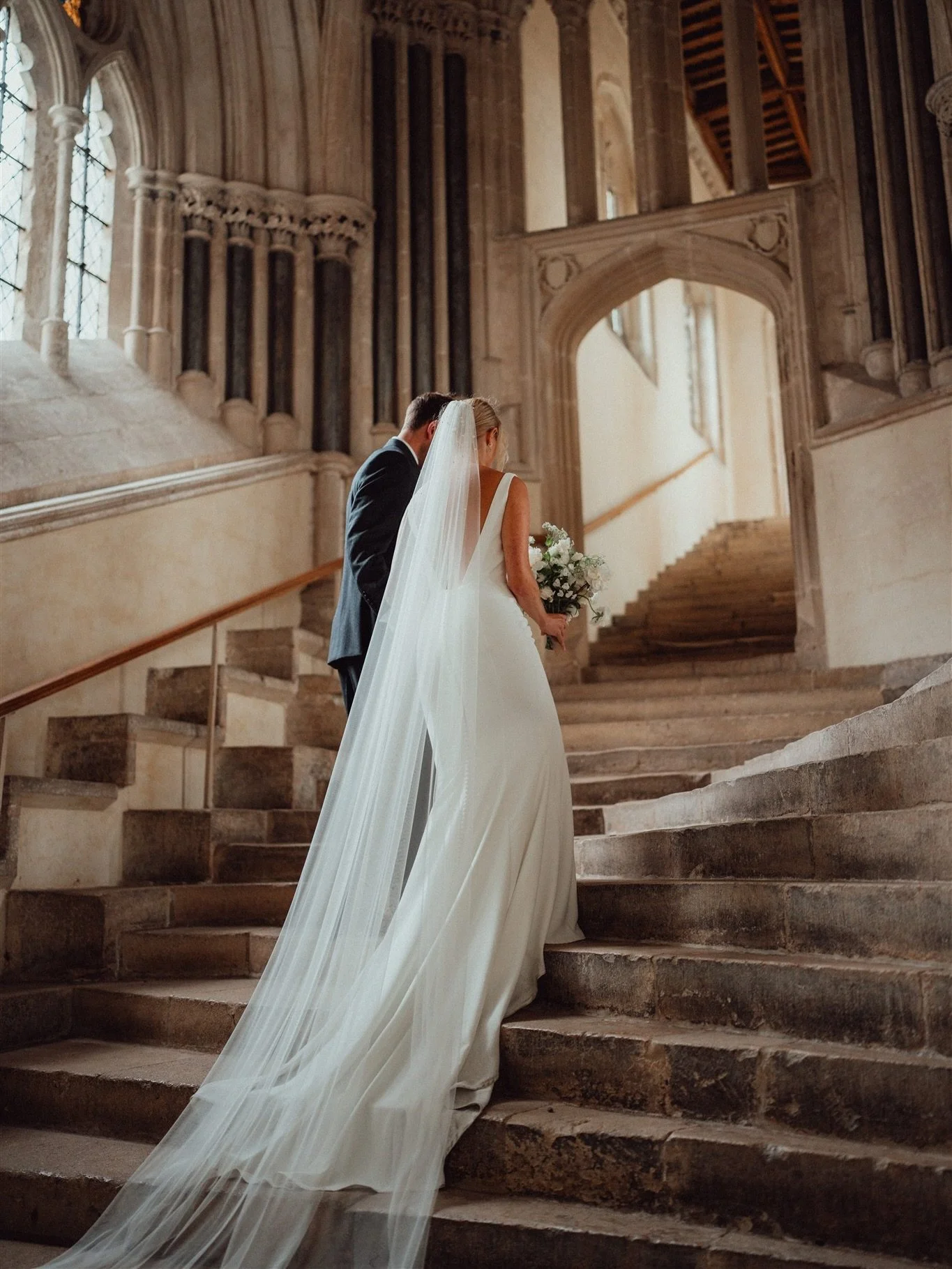 We&rsquo;ve always loved Wells so shooting this ceremony at Wells cathedral was amazing ✨

Photography: @emilystevephoto
Venue: @wells_cathedral 
Hair: @holliedanbyhairandmakeup 
Makeup: @makeup_bybelle 
Flowers: @alicevinefloraldesign 
Suit: @newand