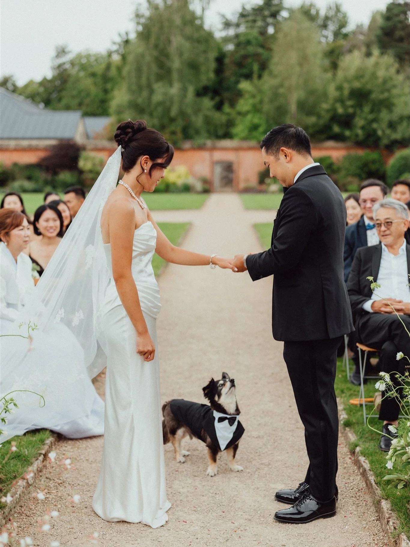 Wedding scenes from @kinhousewiltshire 

Photography: Mi from @emilystevephoto 
Video: @sobyfilms 
Venue: @kinhousewiltshire 
Hair &amp; Makeup: @helenartistry 
Flowers: @dot_and_the_dandelion 
Suit: @toddsnyderny 
Band: @distractionsband 
Planner: @