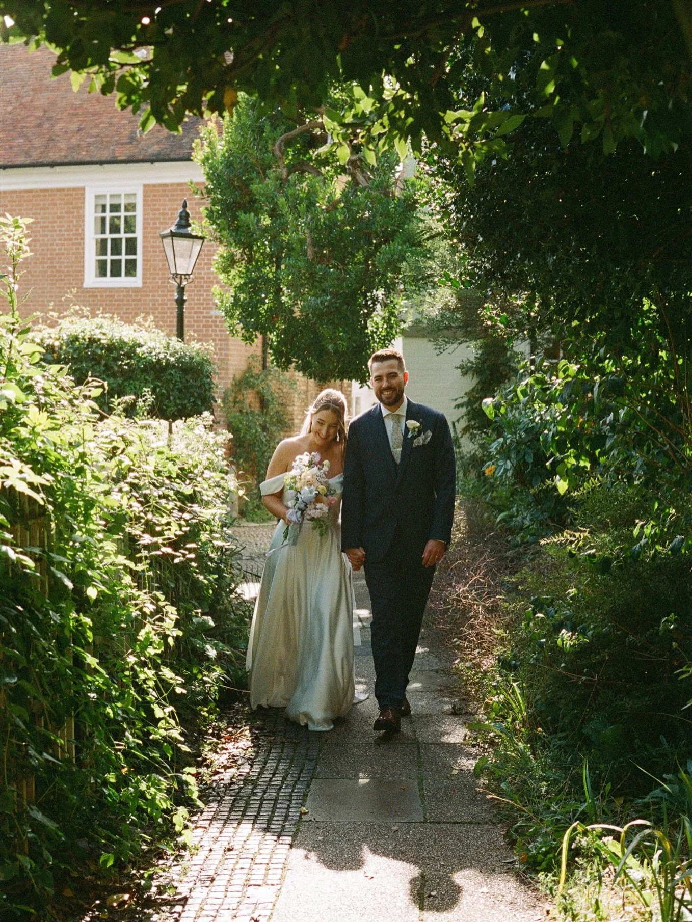 We&rsquo;ve had a flurry of enquiries for weddings at @georgeweddings the last few days, so we thought it would be fun to show some of the same shots taken there in film and then digital 🎞️ which do you prefer?

Photography &amp; video: @emilystevep