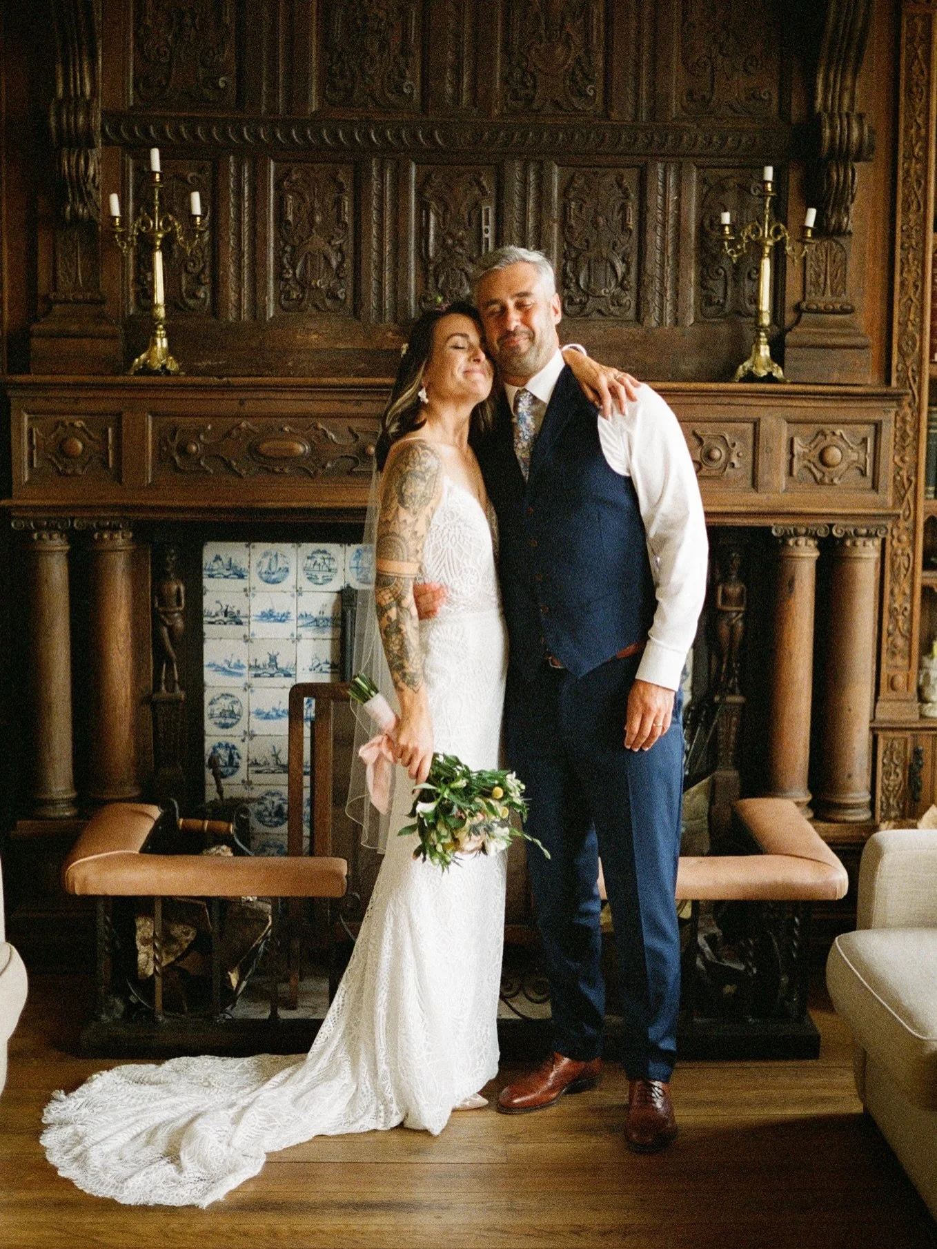 Some film, video and digital from an emotional day at @tawstockcourt last year 

Photography &amp; video: @emilystevephoto 
Venue: @tawstockcourt 
Dress: @wed2b 
Suit: @mossbros 
Makeup: @chloebondmua