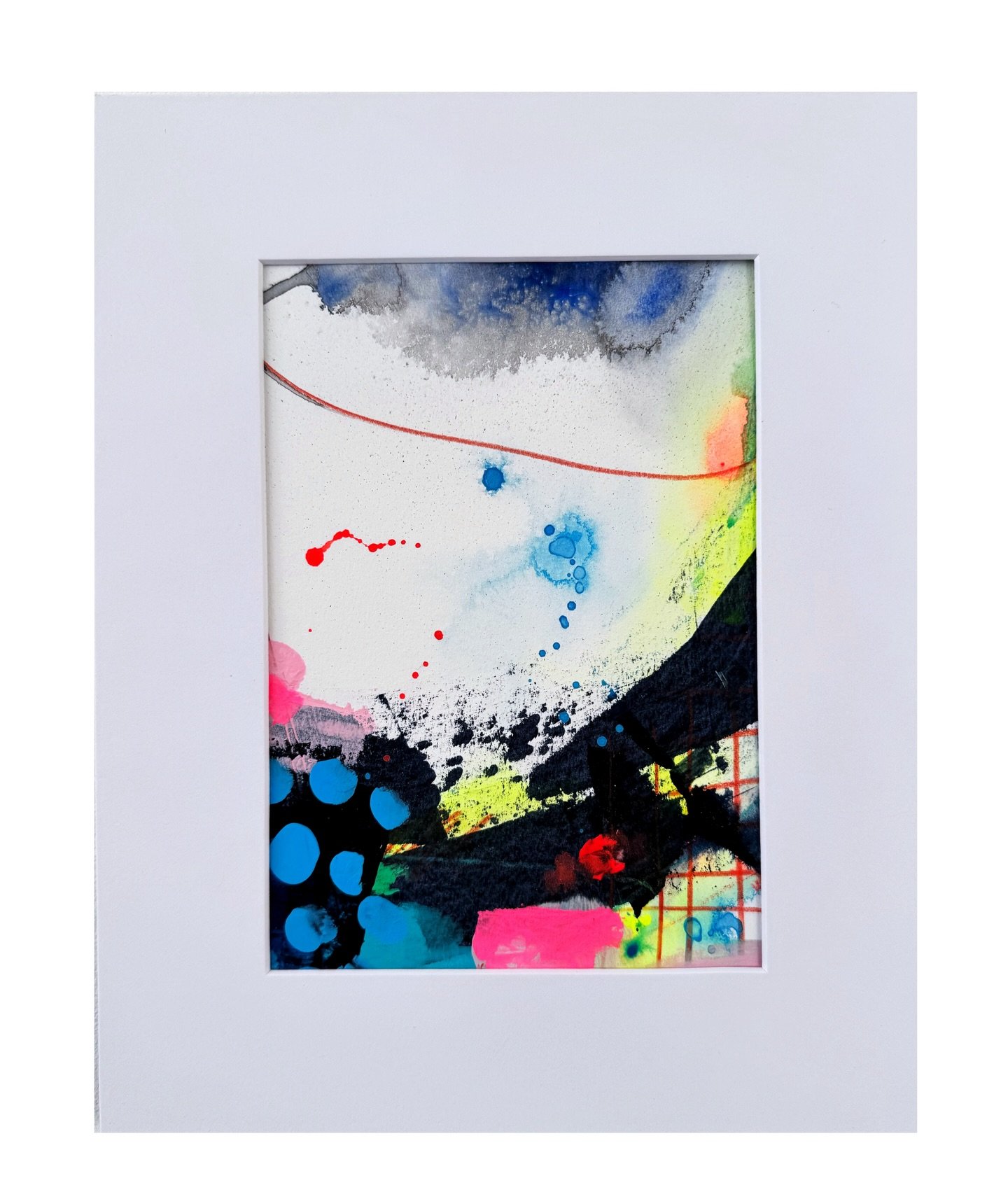 N e wI  P I A N T I N G S - I love the movement in these. Plus the marks&hellip; plus the colours 😃 Little ones at 5x7 inch  in mixed media. Hope you have a lovely Saturday. I&rsquo;m off to Derby Draw&hellip; it&rsquo;s cold, great and very rainy. 