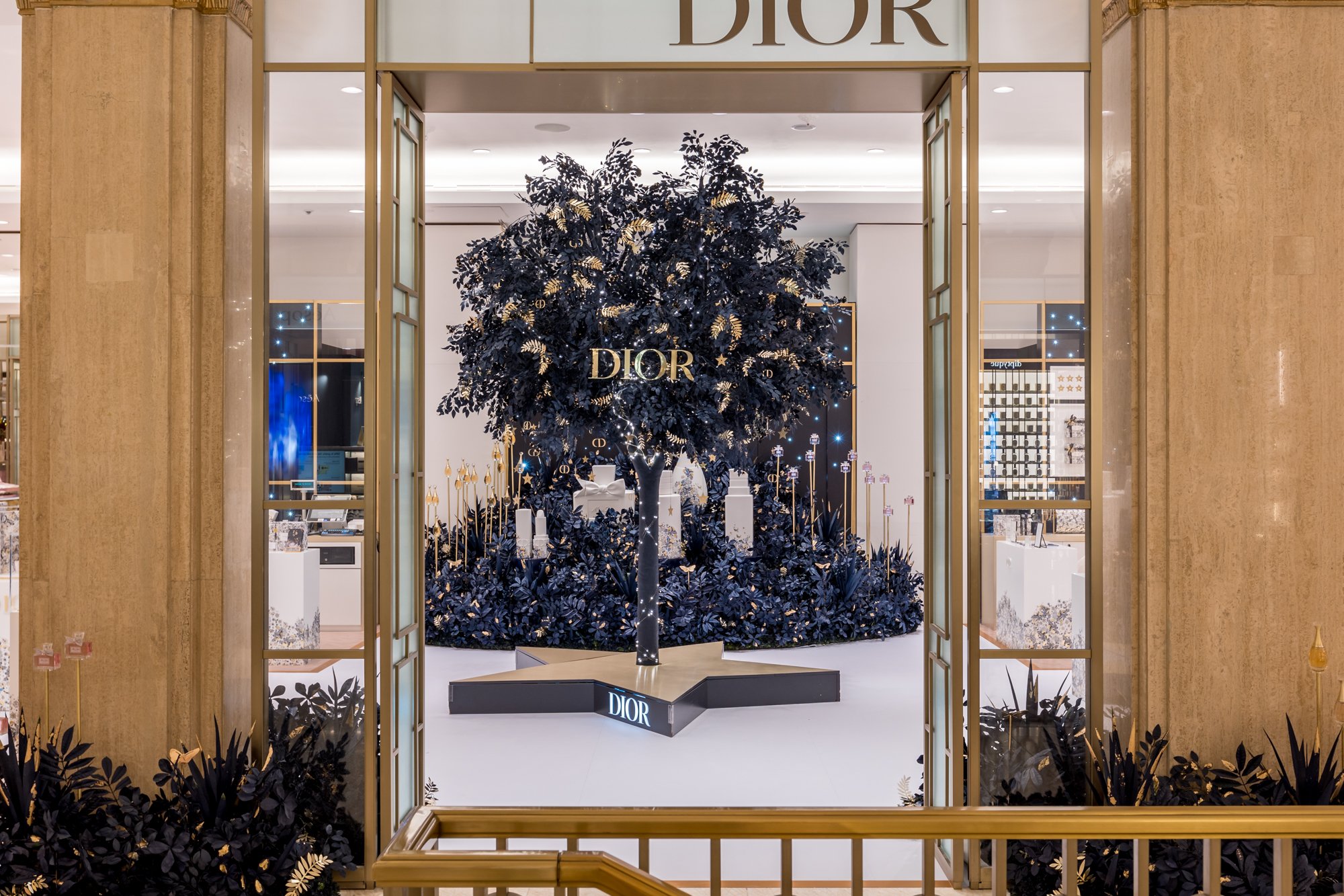Dior Powder Room — Millington Associates.