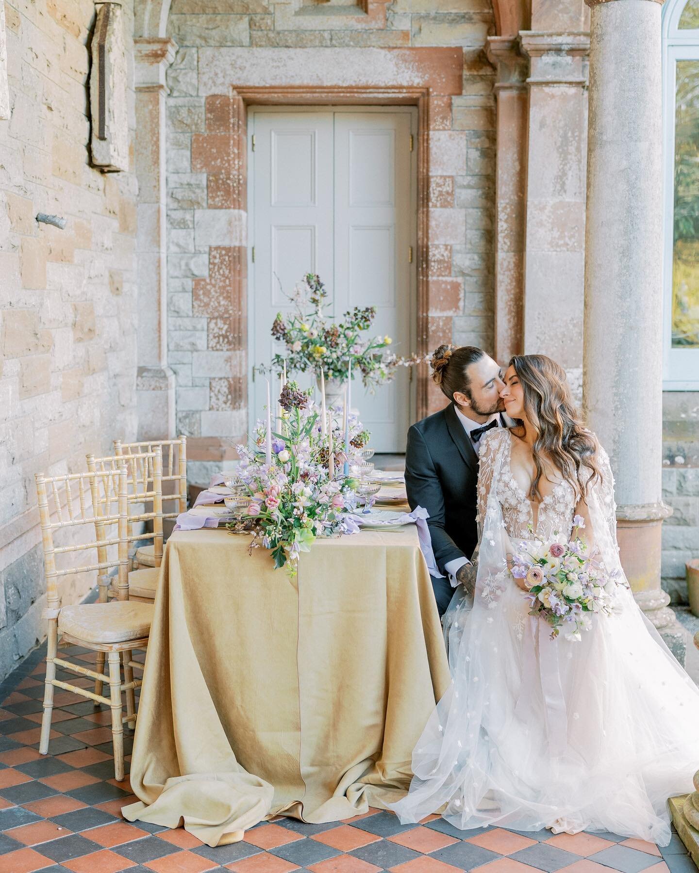 Love this romantic storytelling by @wonderandmagicie at our recent inspirational shoot in Castle Leslie ✨

Really enjoyed creating these florals with @fleurweddings ✨

Vendors: 
Venue: @castleleslie 
Planning, Photography &amp; videography: @wonderan