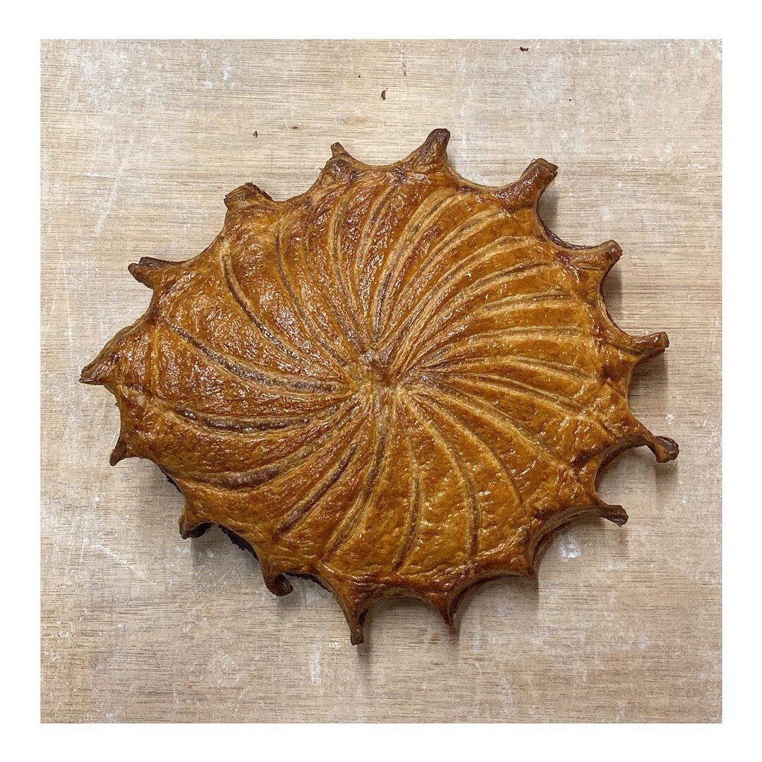 &bull; The Staple Galette des Rois &bull; 
.
.
.
#staple 
#galettedesrois 
#kingcake 
#bakerycafe 
#broadstairs #westgateonsea #margate #ramsgate #thanet