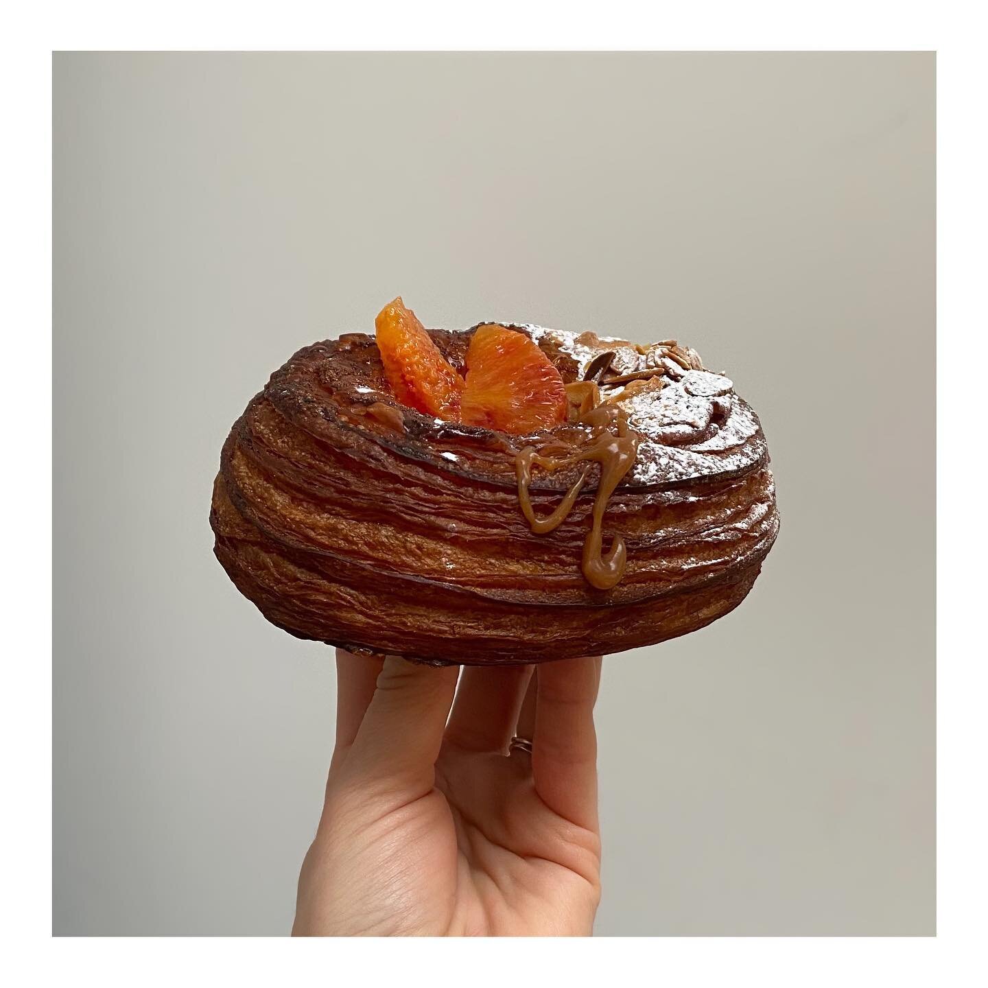 &bull; The Staple Danish &bull; with Vanilla Custard, Blood Orange Segments &amp; Caramel &bull; 
.
.
.
#staple 
#bakerycafe 
#danishpastry 
#broadstairs #westgateonsea #ramsgate #margate #thanet