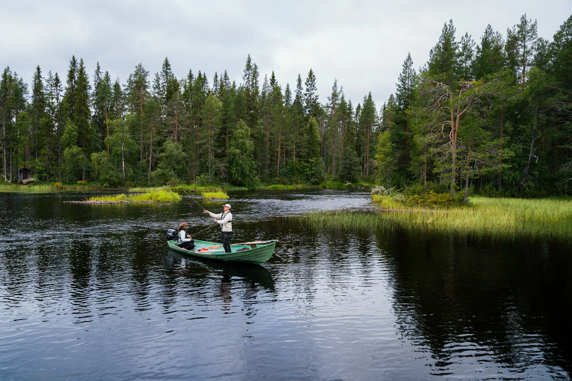 Suomussalmi-finland-kainuu-summer-kesä-river-joki-kalastus-fishing-fishing on a lake-hossan kansallispuisto-national park©Filved Agency.jpg