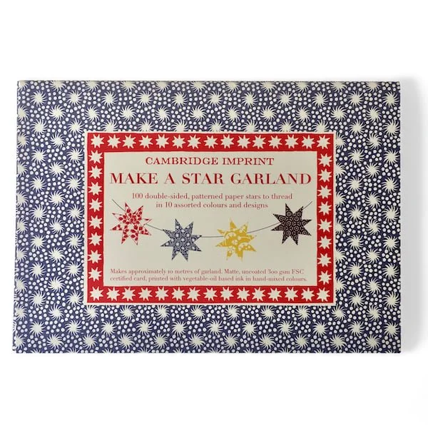 Cambridge Imprint Make A Star Garland