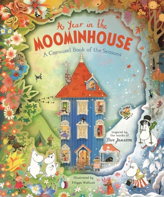 A Year in the Moominhouse : A Carousel Book of the Seasons by Tove Jansson