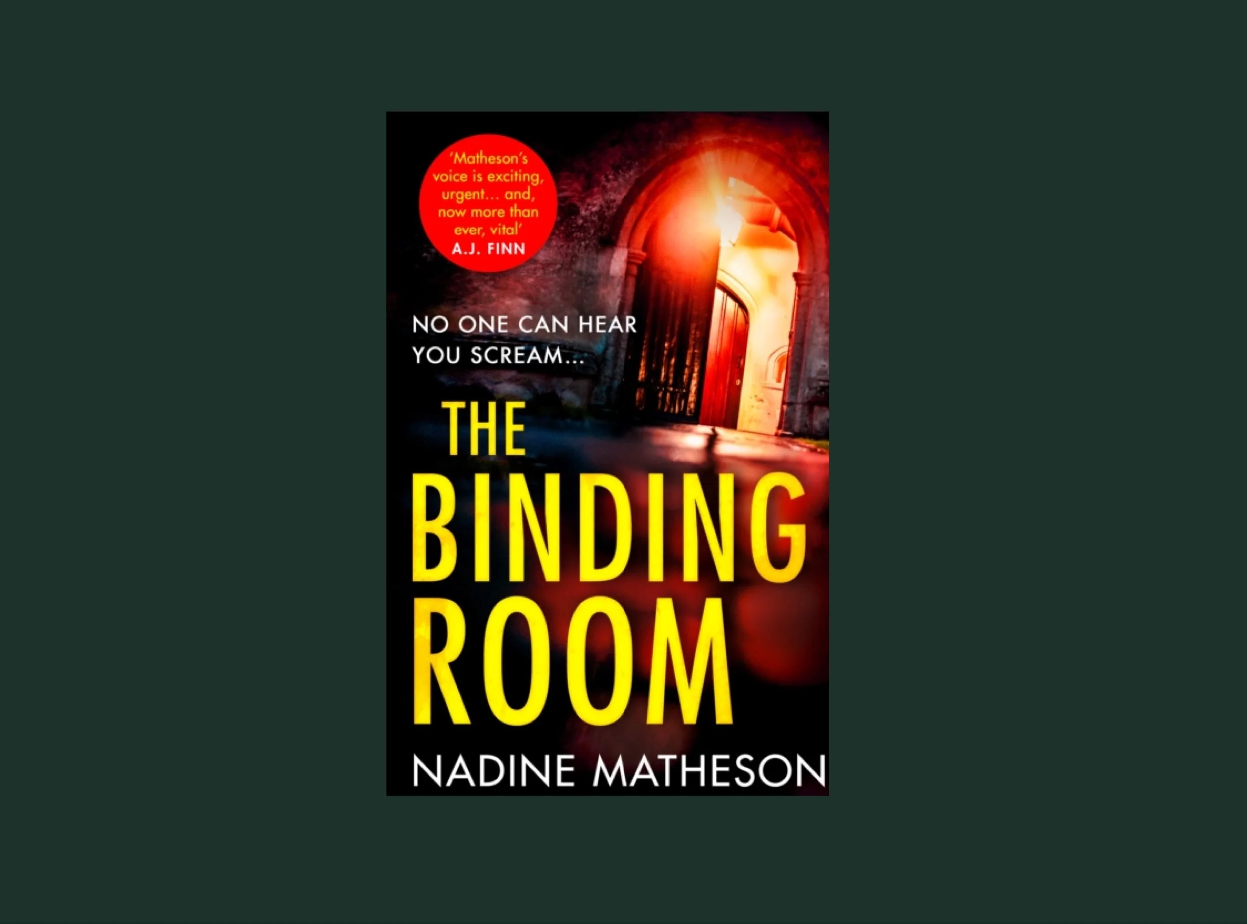 Katie Reviews ~ The Binding Room by Nadine Matheson 