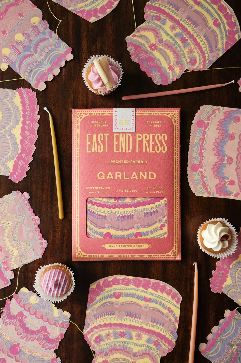 Celebration Cakes Sewn Garland