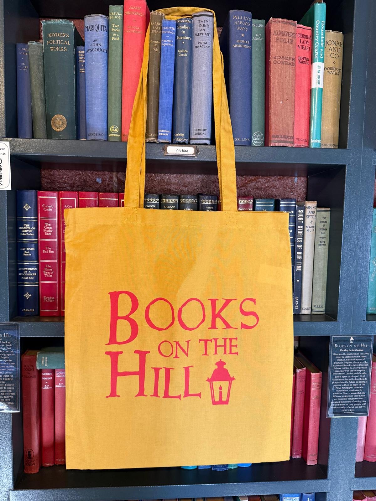 Books on the Hill Tote Bag