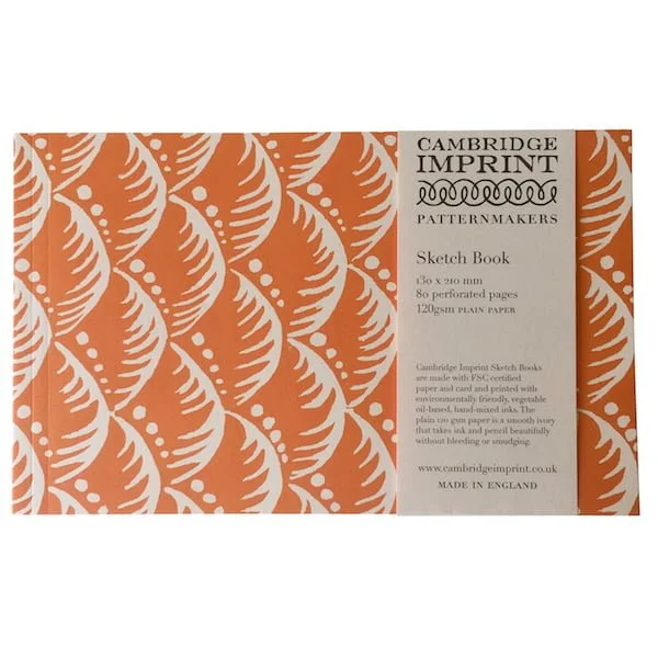 Cambridge Imprint Softback Sketchbook (Wave - Blood Orange)
