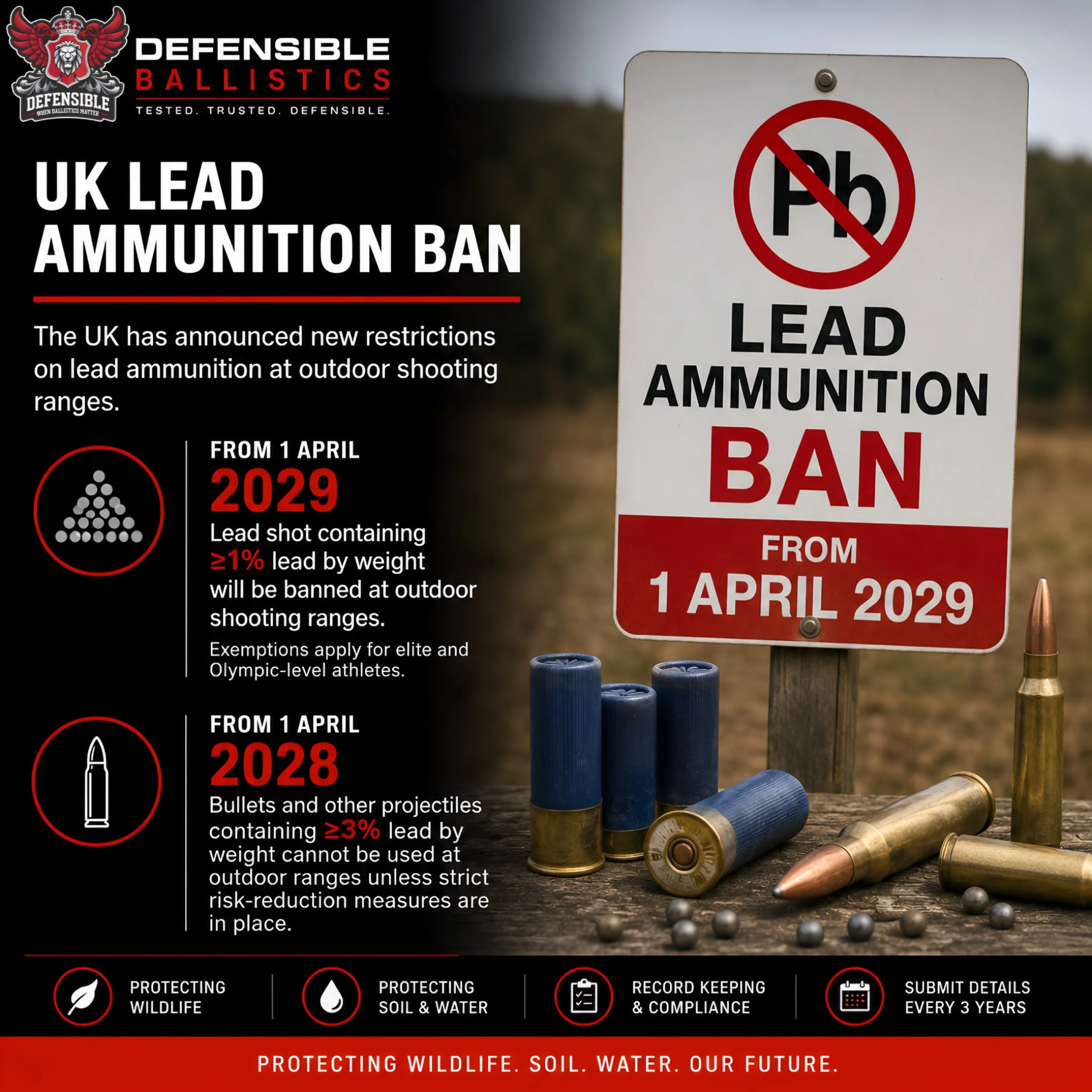 Lead-Free Ammunition Testing: Why Ballistic Gel Matters