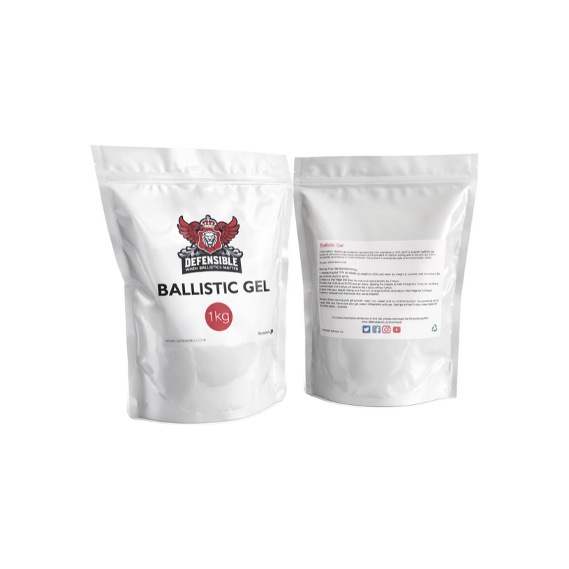 Natural Ballistic Gel Powder