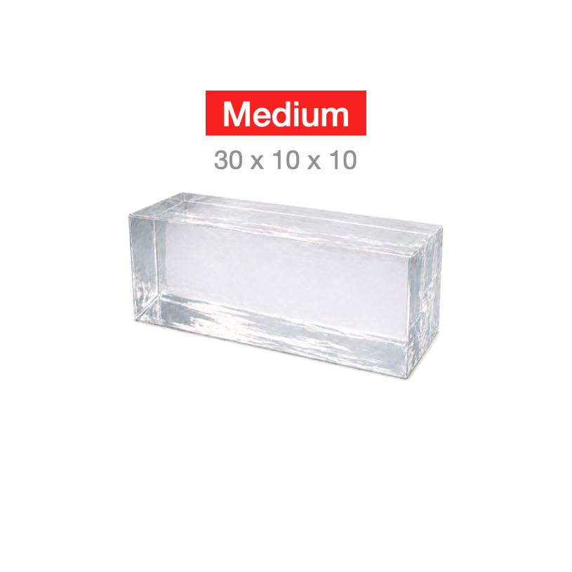 Medium Synthetic Ballistic Gel Block