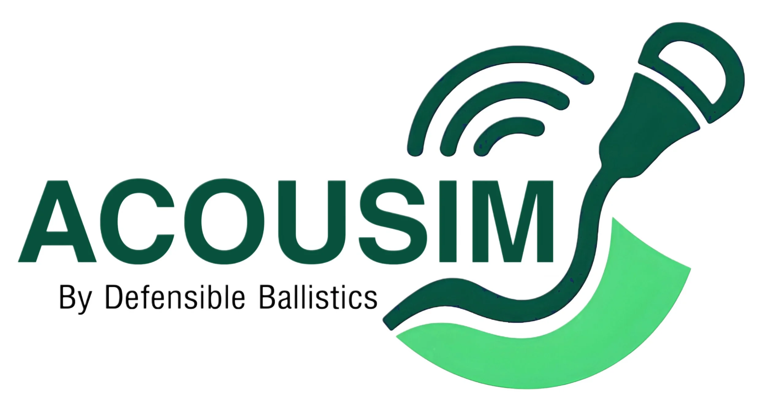 ACOUSM logo for ultrasound phantoms.