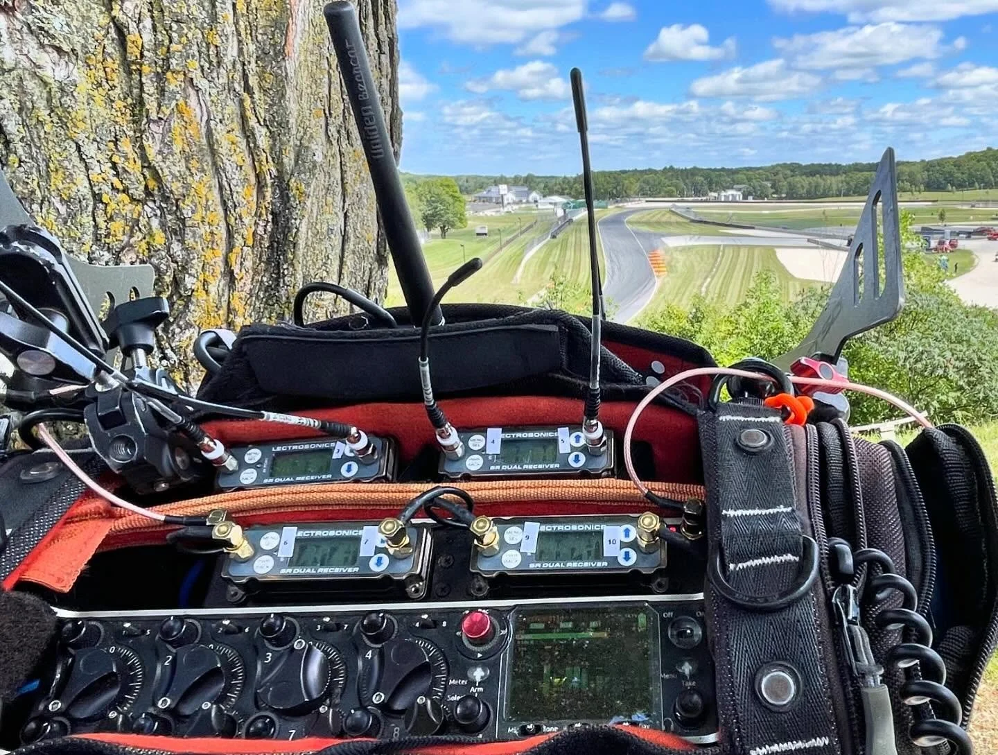 Day at the races&hellip;
&bull;
&bull;
&bull;
#lectrosonics 
#sounddevices 
#highfivesound
@10_high_fives