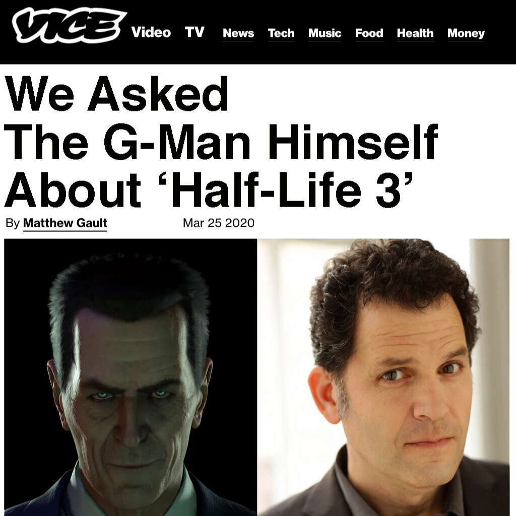 We Asked the G-Man Himself About 'Half-Life 3