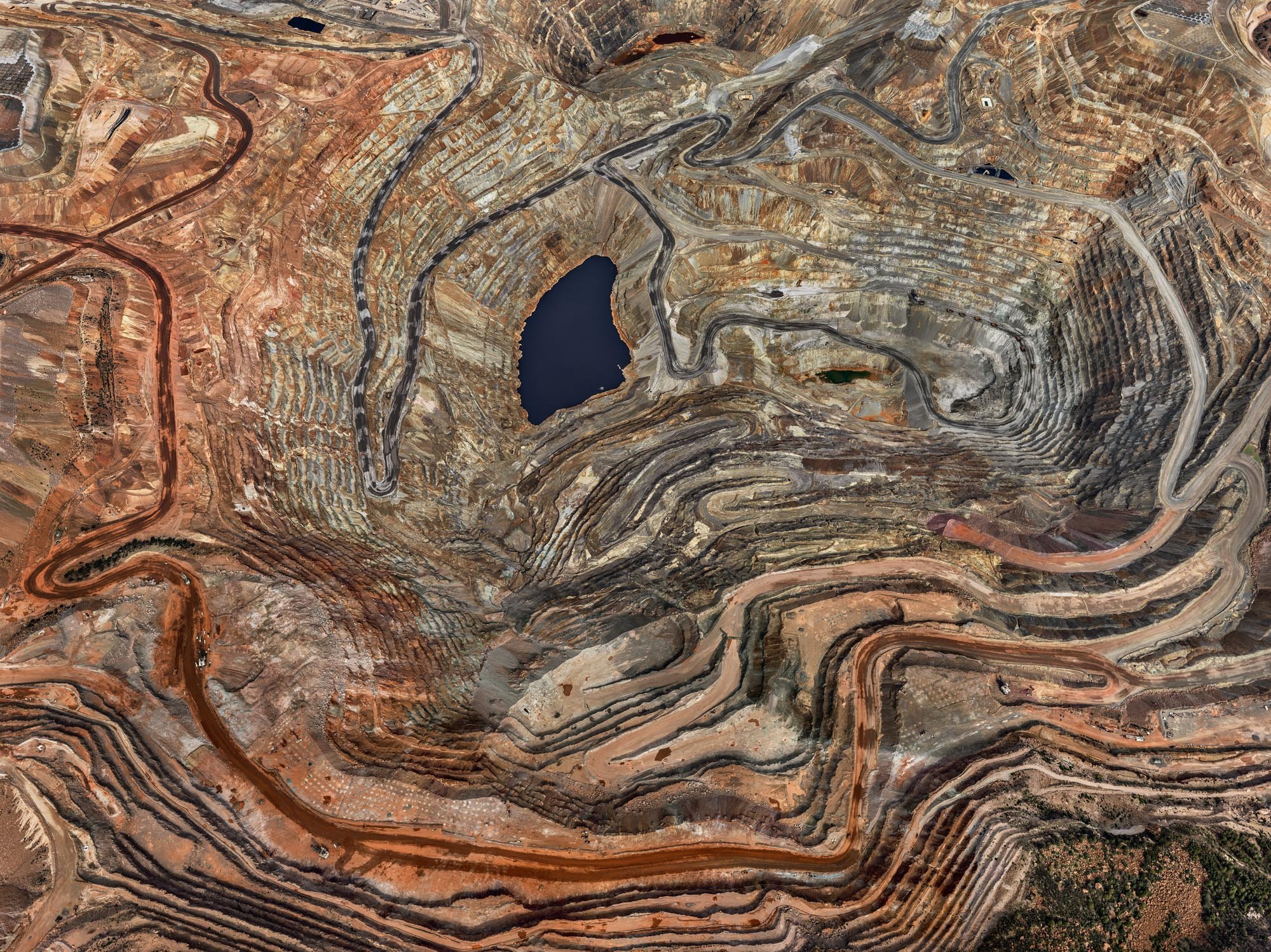 Christophe Guye Galerie Edward Burtynsky Chino Mine #5, Silver City, New Mexico, USA, 2012.jpg