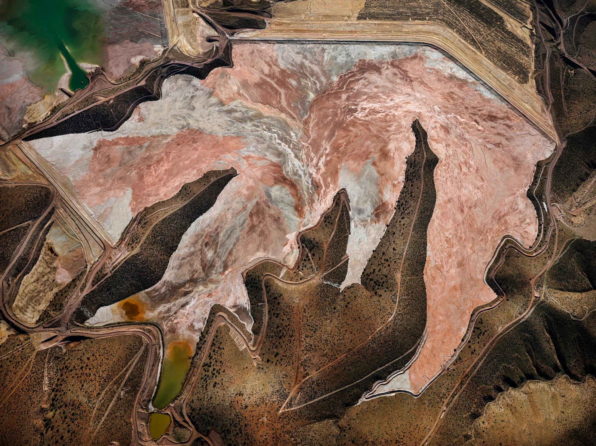 Christophe Guye Galerie Edward Burtynsky Morenci Mine #1, Clifton, Arizona, USA, 2012.jpg