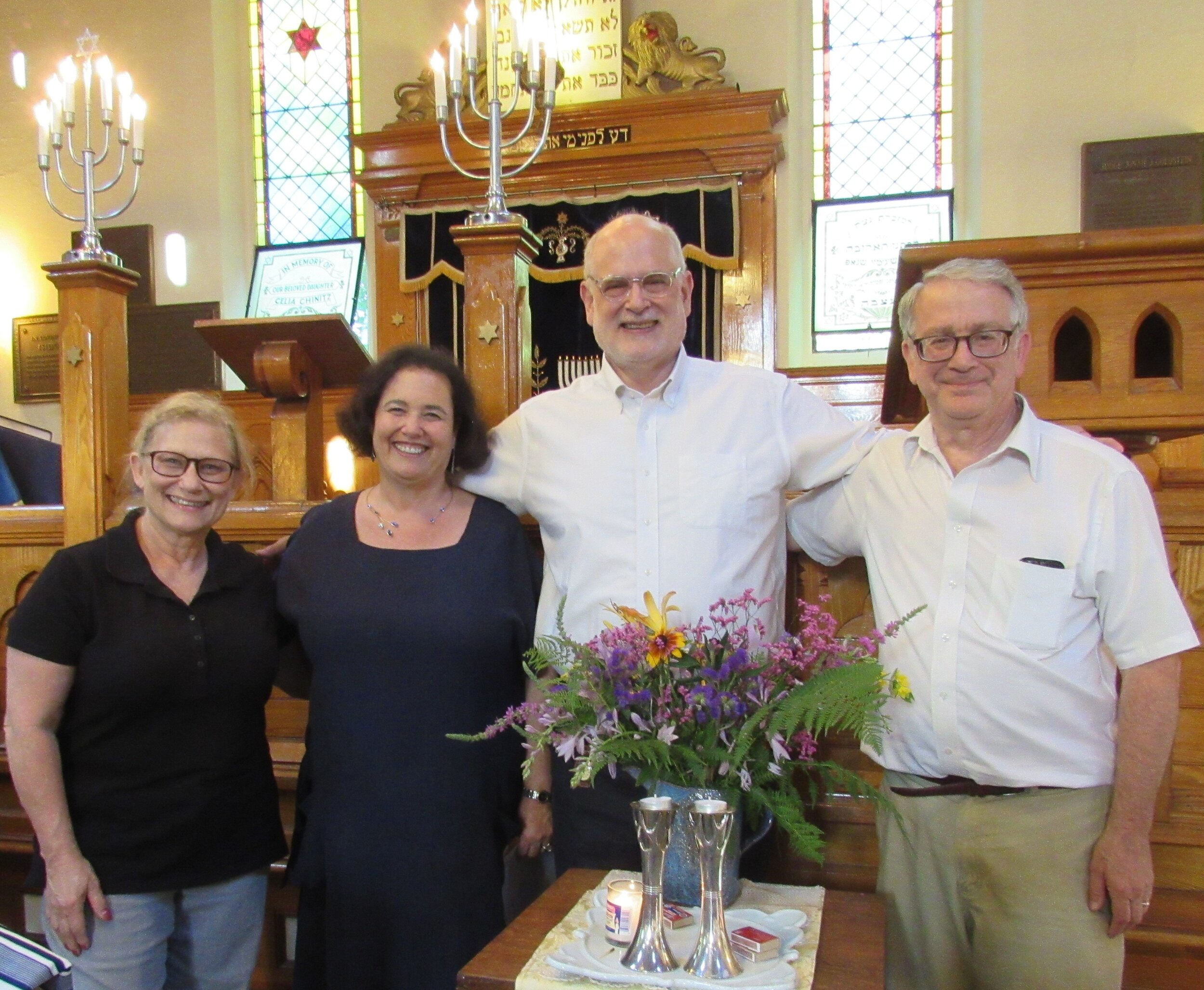 Dorothy, Hope, Len, and Dave