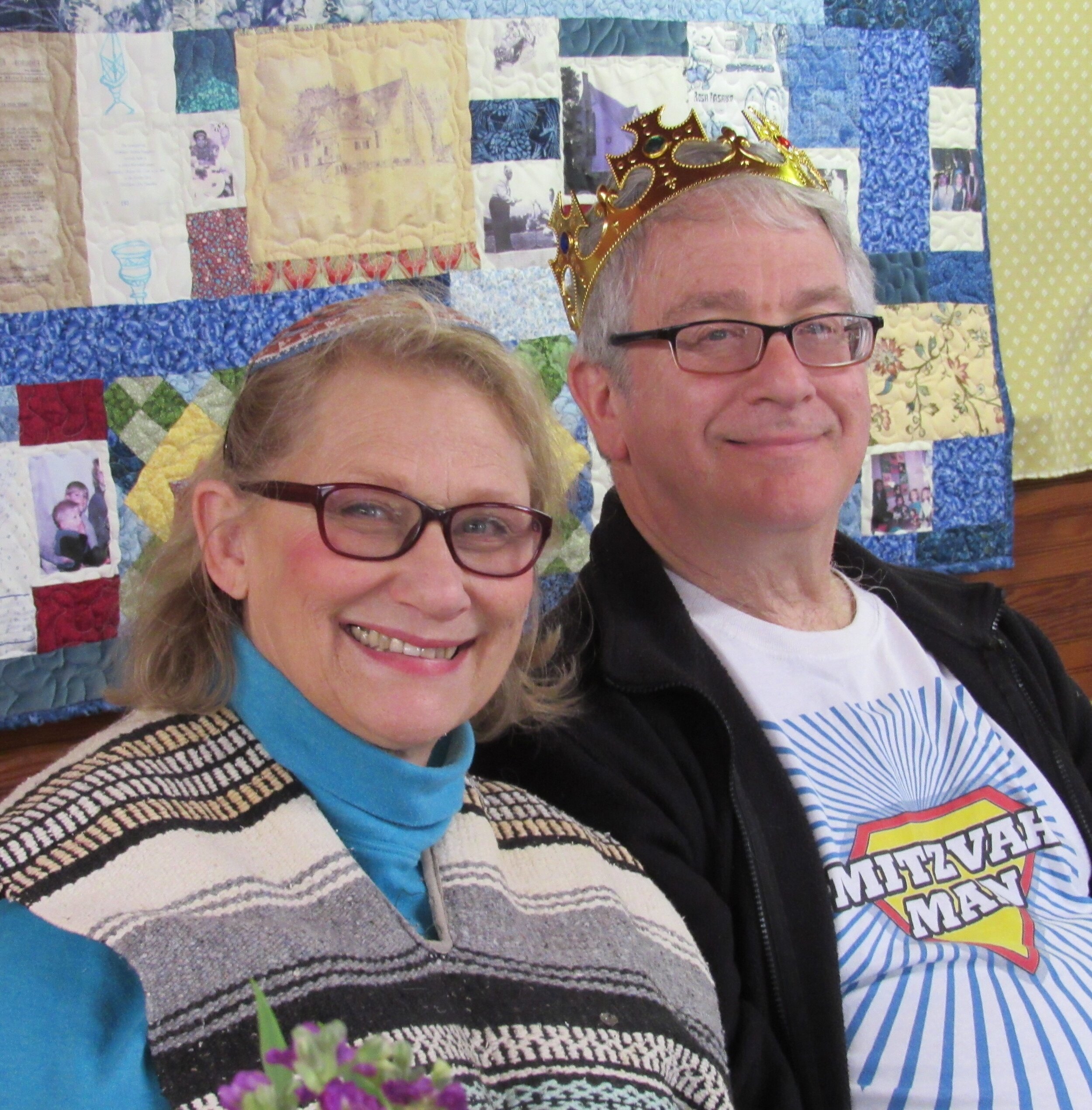 Dorothy & Dave during Purim