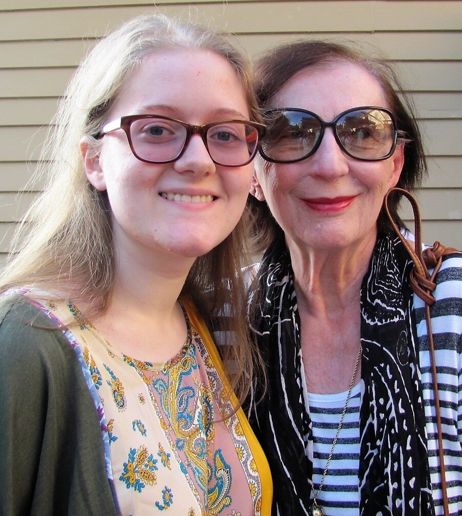 Alice & her granddaughter Zazi