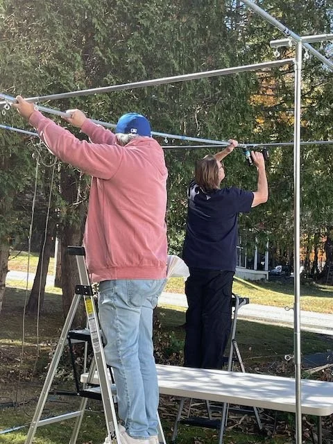 Sukkah takedown 2025 Jay and Geoff.jpeg