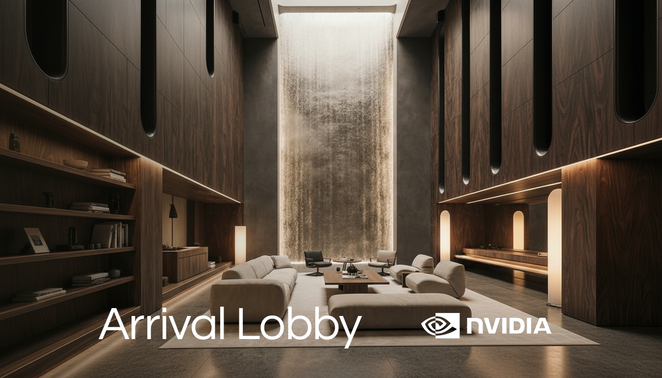 Nvidia - Arrival Lobby