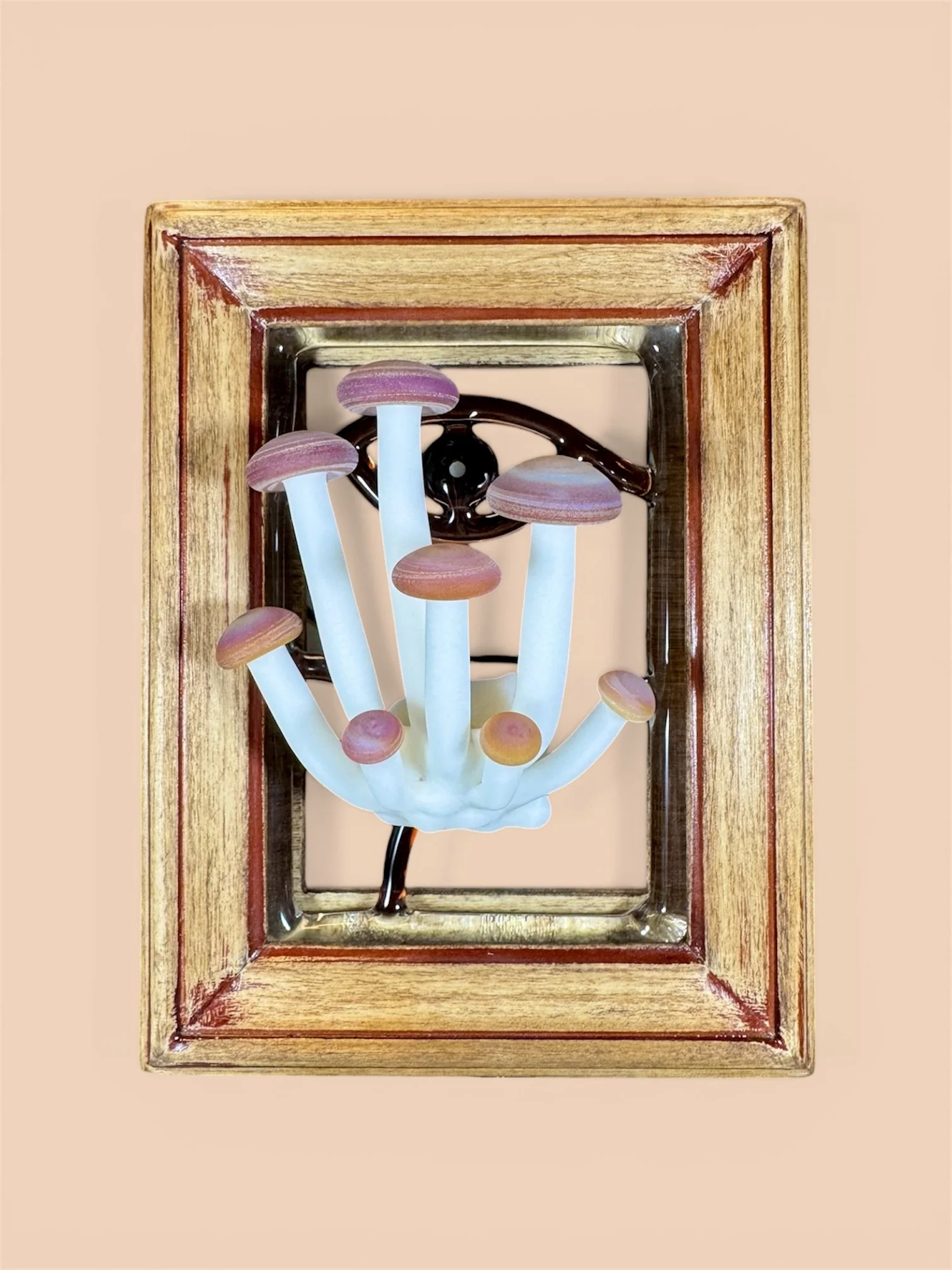 Framed Magic Mushroom
