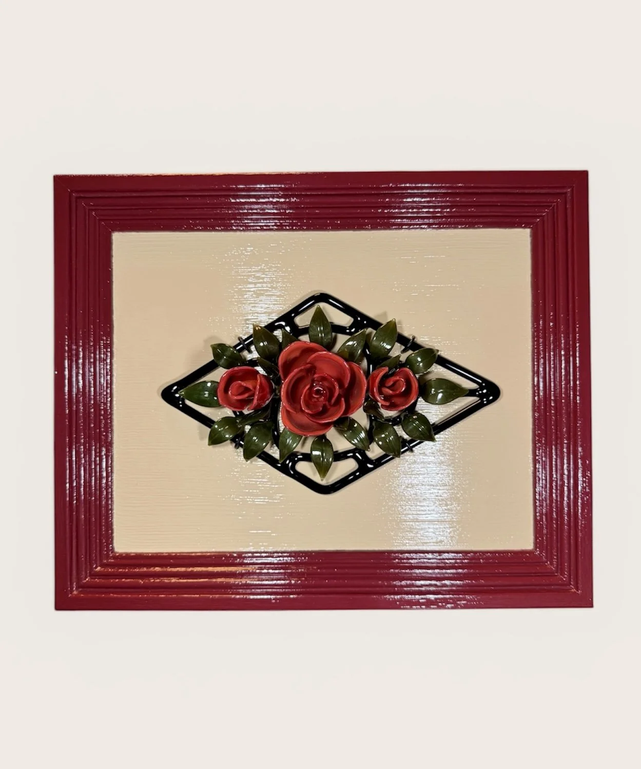 Always Blooming Red Rose Cluster