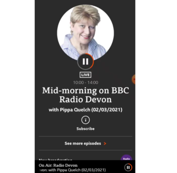 BBC Radio Devon - Interview with Oli Mason