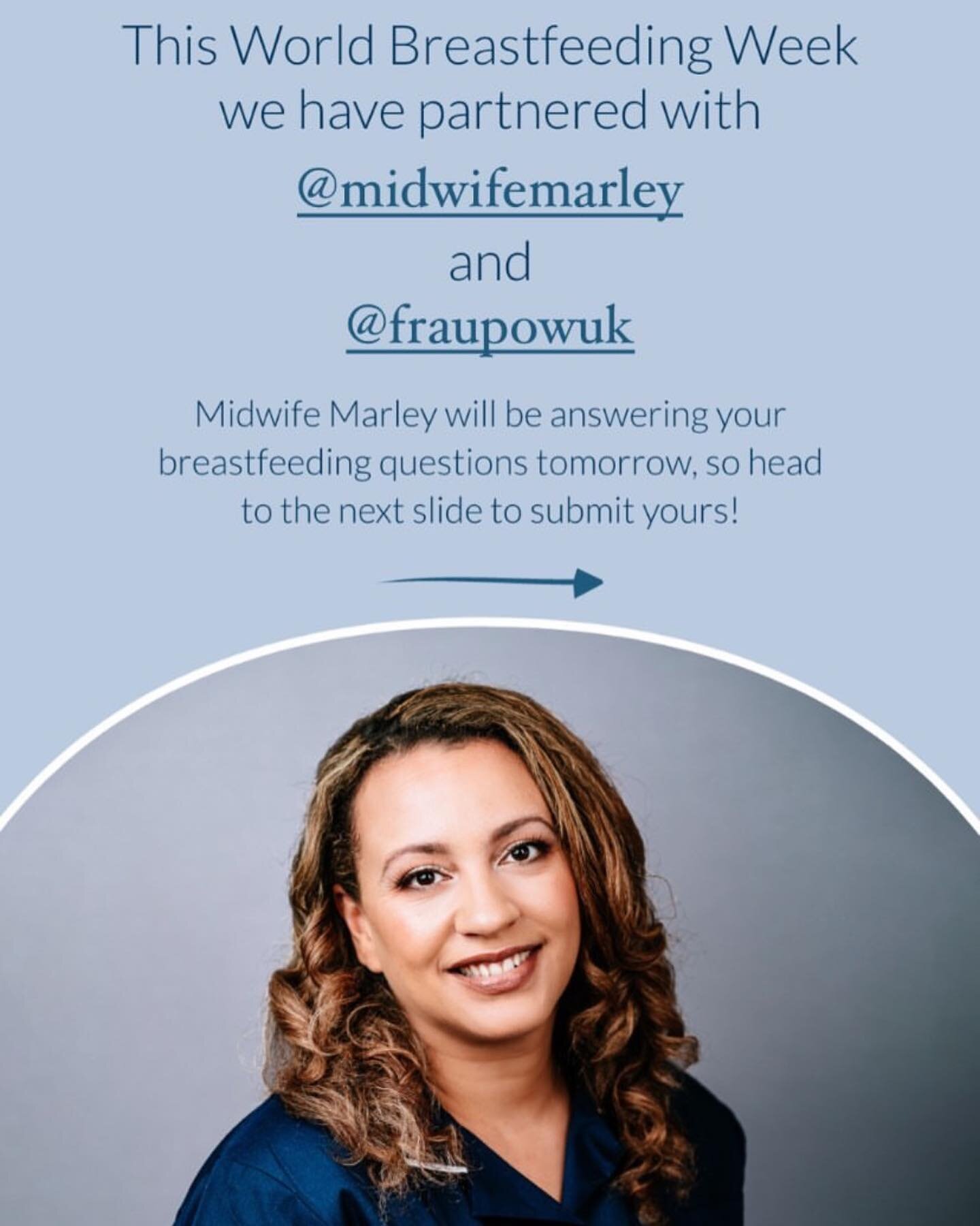 It&rsquo;s #worldbreastfeedingweek - the perfect time to launch a new partnership between @fraupowuk and @midwifemarley! We&rsquo;re kicking off with a week of activity with @jojomamanbebe and @jojobebebumps including a breastfeeding Q&amp;A on their