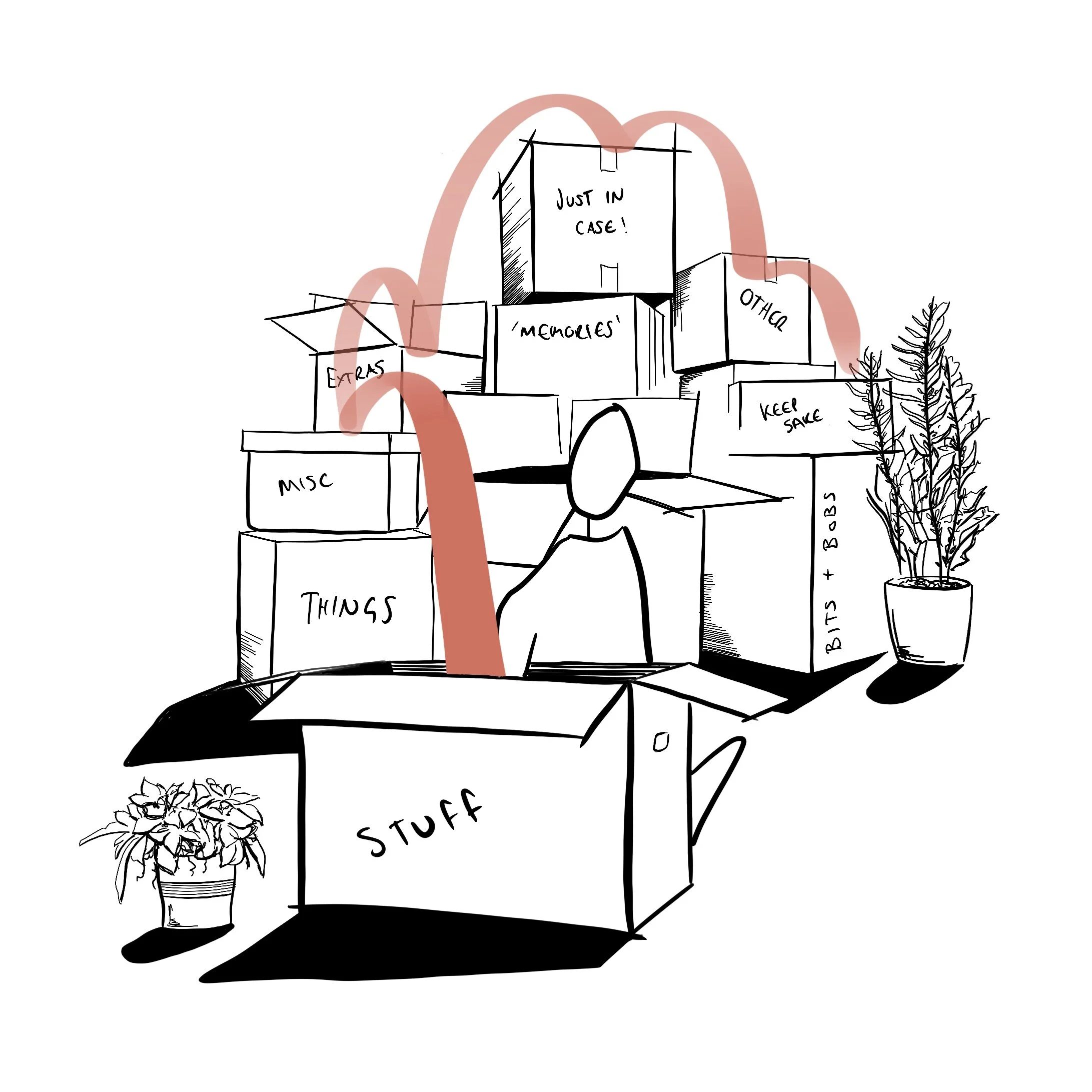 Decluttering your Space - The Act of Letting Go