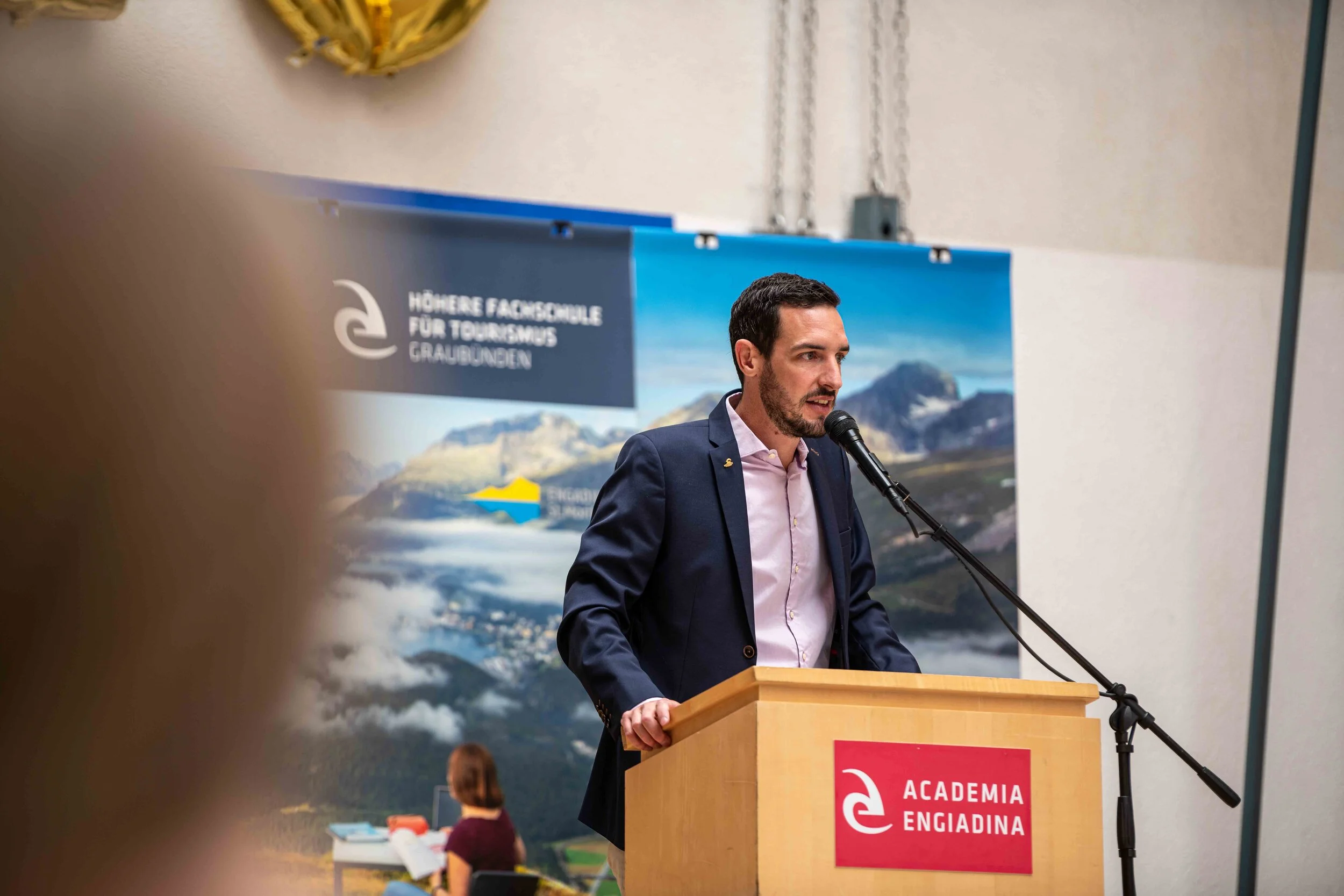 Diplomfeier, Höher Fachschule für Tourismus, Samedan