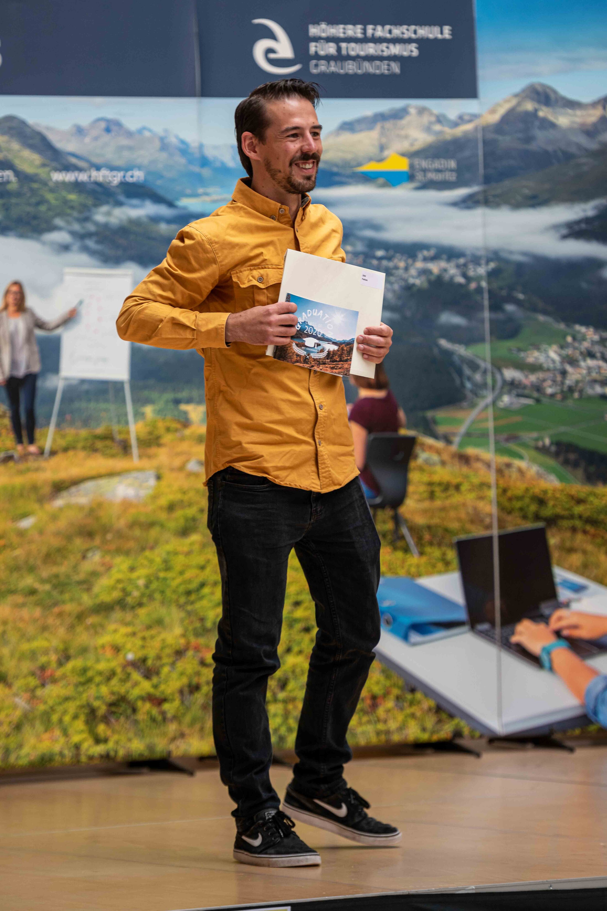 Diplomfeier, Höher Fachschule für Tourismus, Samedan