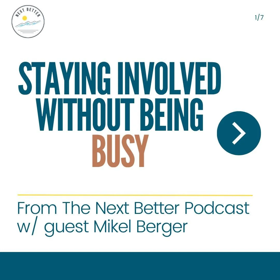 &ldquo;I&rsquo;m very involved&hellip; but not very busy.&rdquo;

That one line from @mikeljberger changed how we think about leadership.
From managing multiple businesses to being home when it matters&mdash;he&rsquo;s learned how to schedule with in
