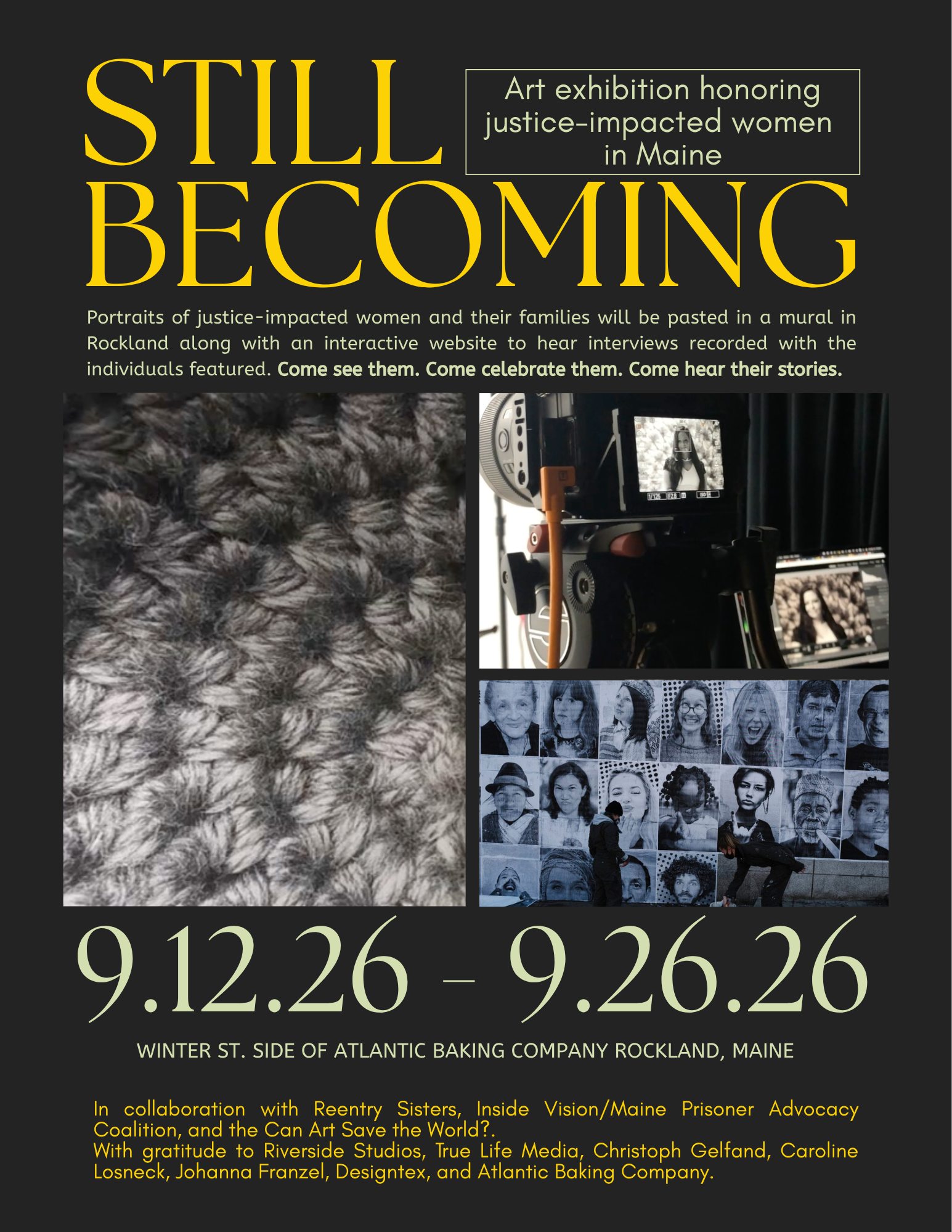 Still Becoming - Mural Installation