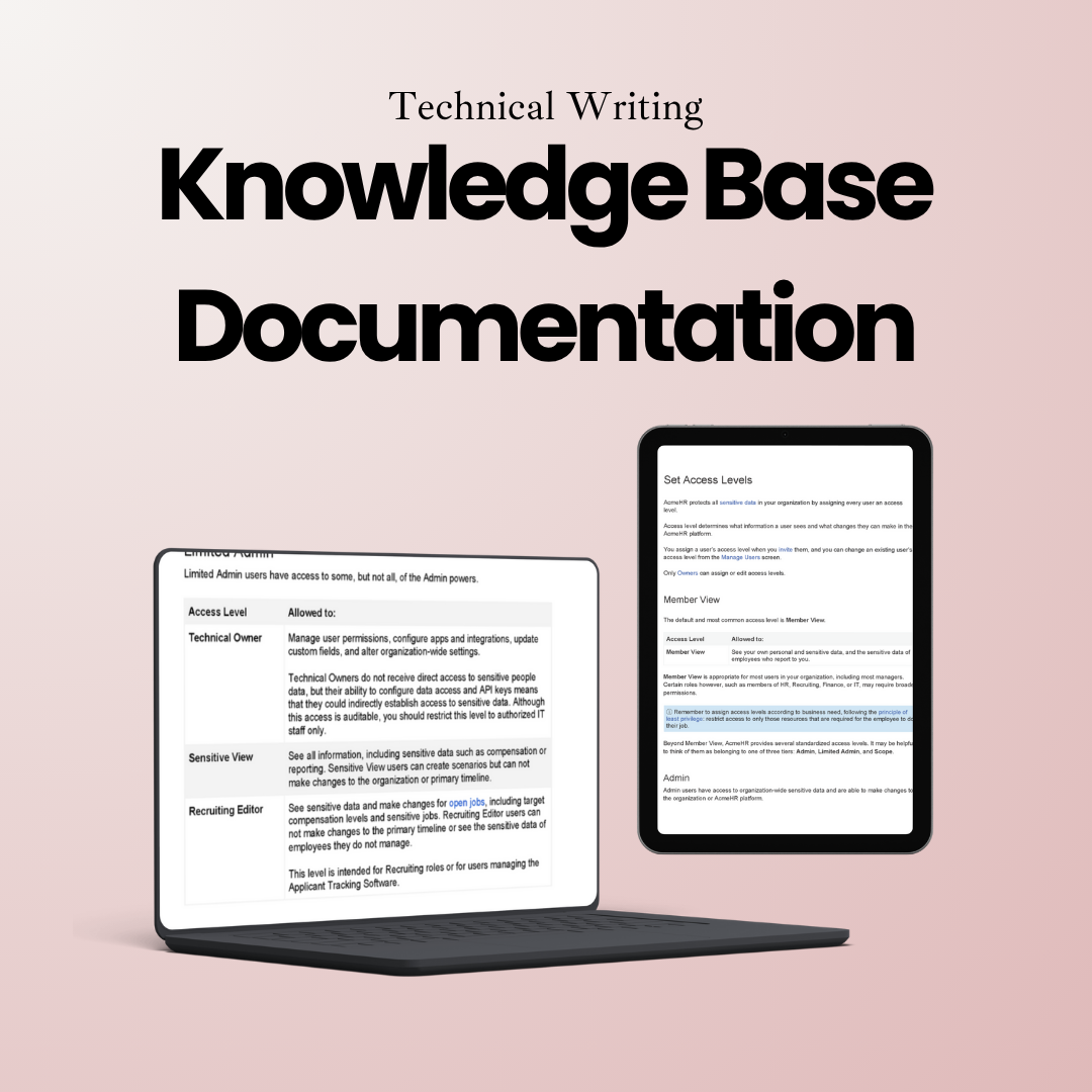 Documentation: Knowledge Base Article