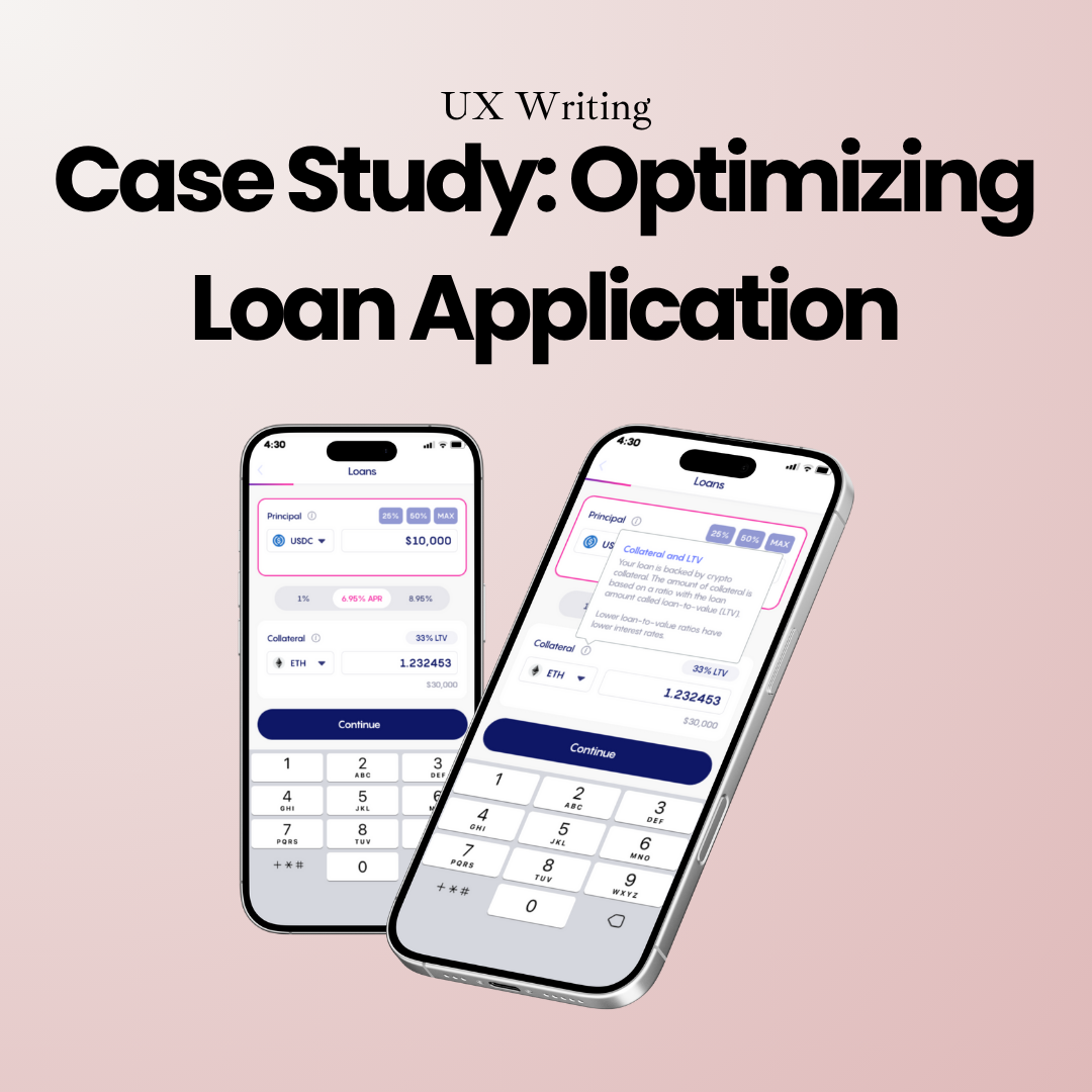 UX Case Study: Optimizing Loan Application