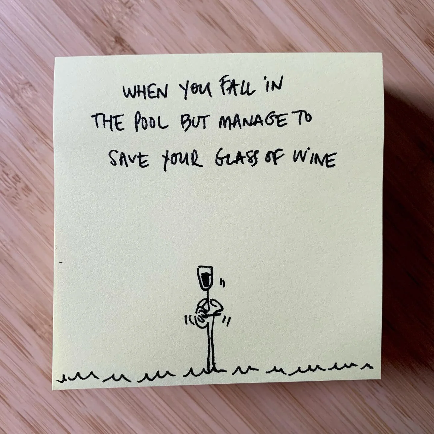 Priorities, priorities.
Full disclaimer: it wasn&rsquo;t me, I just witnessed it at home&hellip;I couldn&rsquo;t stop laughing. The skills!!!! #NoSoberPersonWasInjured #skills #wineinthepool #GodSaveTheGlassOfWine #pool #summer #wine #glassofwine #po