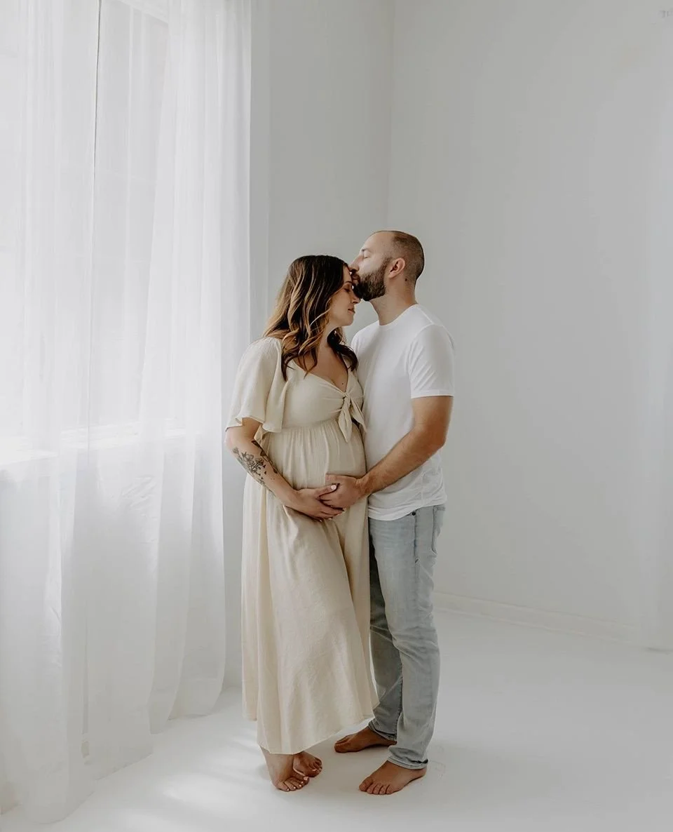 Wondering when to book your maternity session?⁠
The sweet spot is between 28&ndash;34 weeks, when your bump is beautifully round and you&rsquo;re still feeling comfortable enough to move.⁠
Sessions fill quickly, so if you&rsquo;re expecting &mdash; t